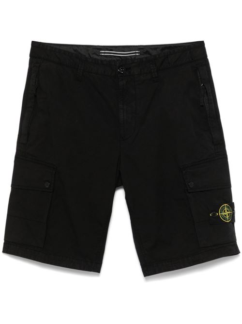 Bermuda Shorts with Compass Application STONE ISLAND | L100011S0010V0029